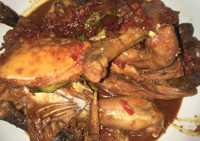 Langkah Mudah untuk Membuat Ayam bumbu rujak surabaya Anti Gagal