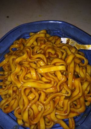 Foto resep Mie gepeng goreng
