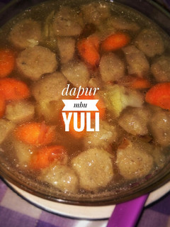 Foto resep Sop bakso sayuran