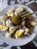 Ensalada de coliflor a la mediterránea