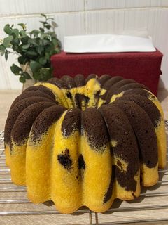 Foto resep Marmer/marble Cake