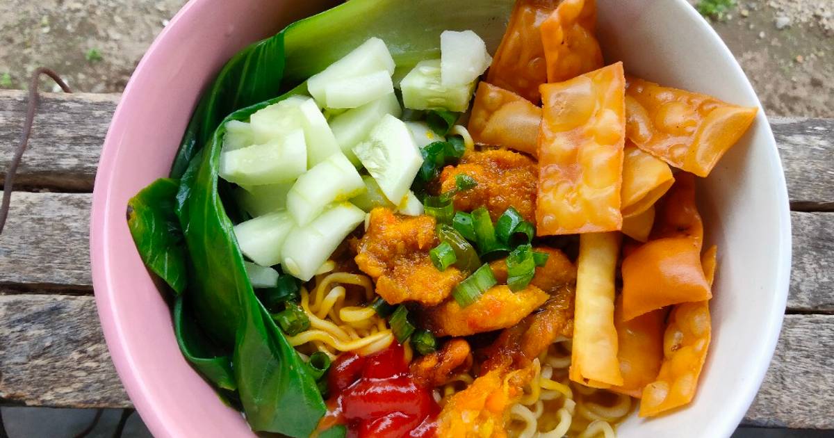 Resep 014 Mie Ayam Homemade Dijamin Nikmat dan Mudah
