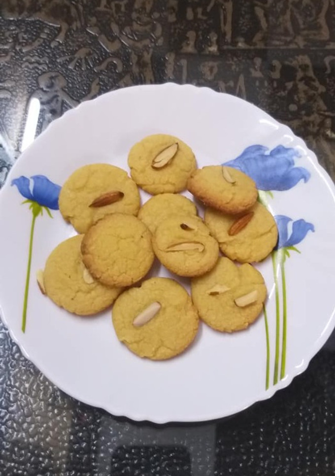 नानखताई बिना ओवन के रेसिपी मुख्य फोटो