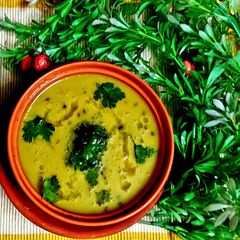 A picture of Moong Dal Soup.