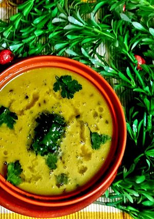 A picture of Moong Dal Soup.
