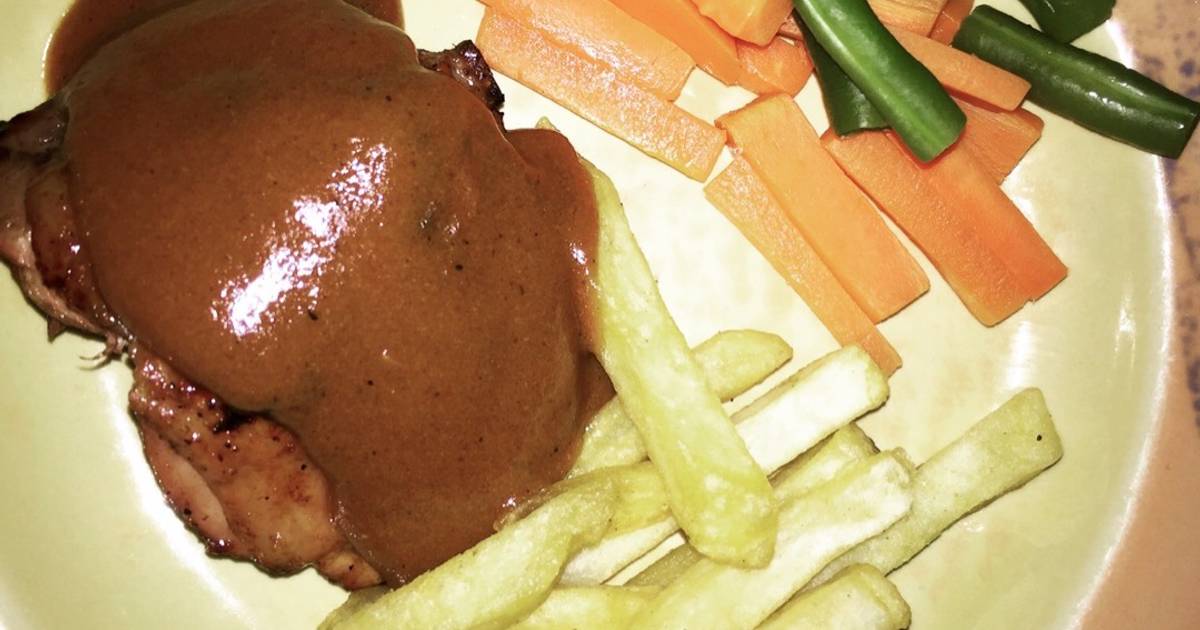 Resep Chicken steak with bbq sauce oleh Nata Cookpad