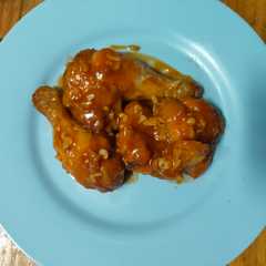 A picture of Ayam Madu Bawang Putih.