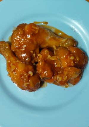 Foto resep Ayam Madu Bawang Putih