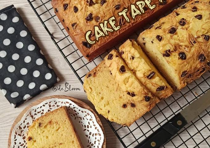 Resep 930. Cake Tape Keju yang Bisa Manjain Lidah