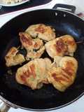 Pechugas rellenas de espinaca