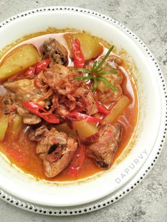 Foto resep SEMUR AYAM pedas bumbu simple #pr_anekasemur