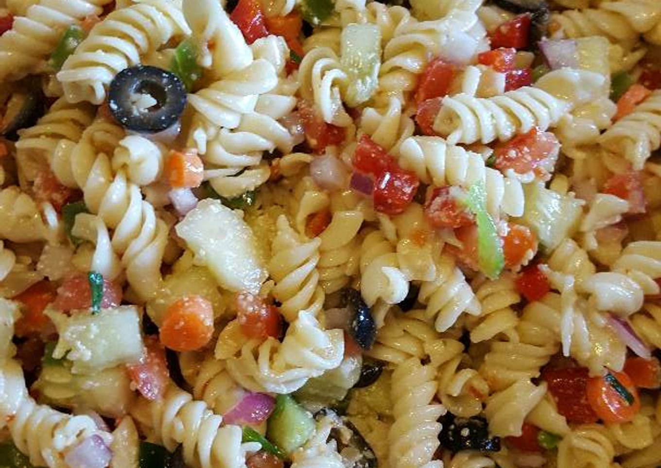 Light pasta salad