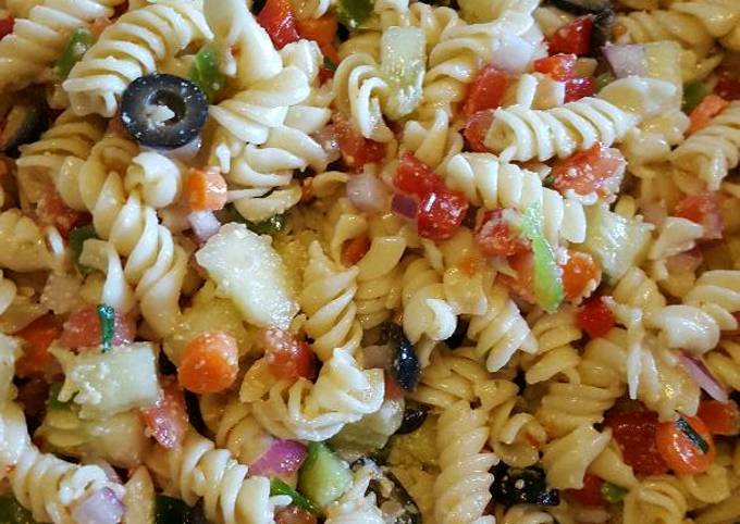 Steps to Prepare Ultimate Easy Pasta Salad