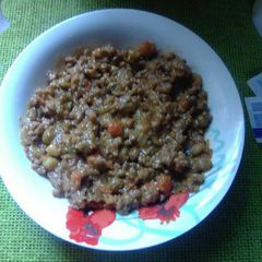 A picture of Mince stew.
