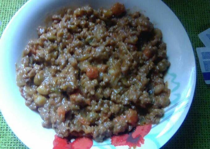 Mince stew