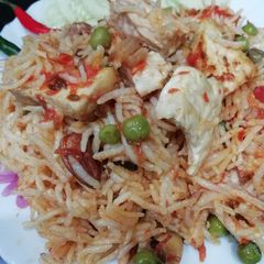 A picture of Paneer Shahi Pulav.