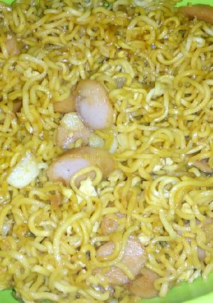 Foto resep Mie goreng sederhana