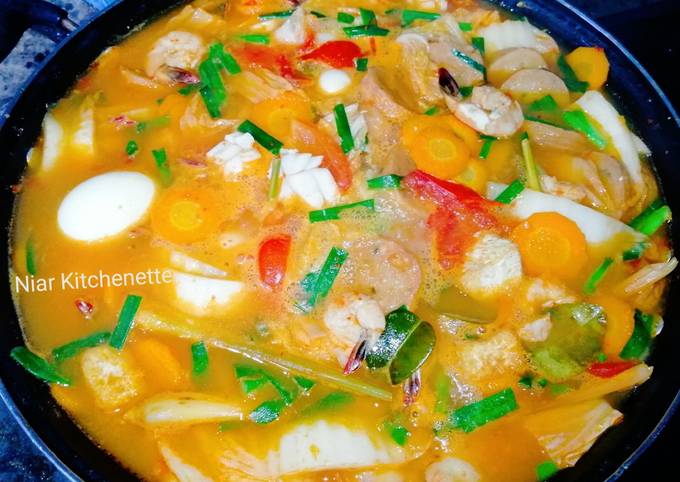 Tomyam Seafood Pasta Lobo