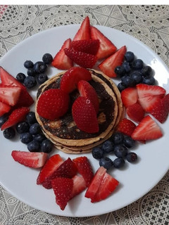 Una foto de Pancakes sin harina