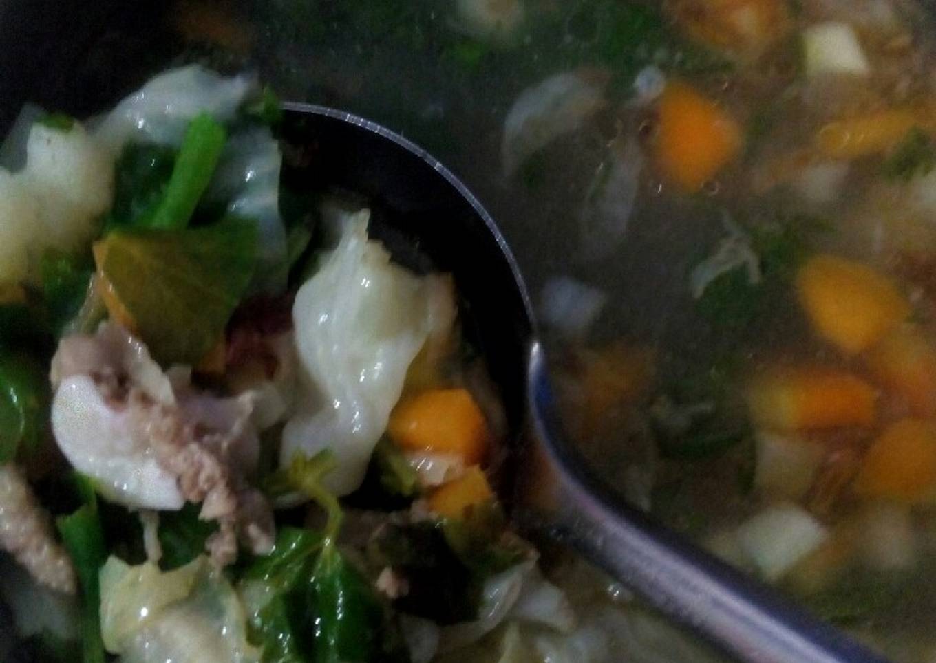 Sop ayam simple