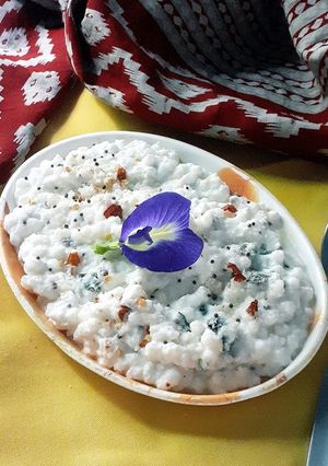 A picture of Dahi sabudana.