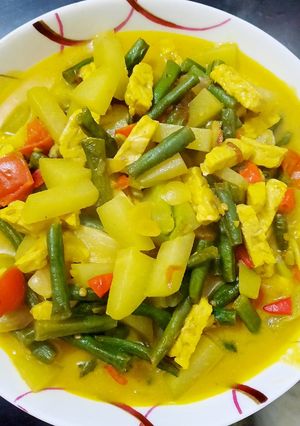 Foto resep Labu Siam Kacang Panjang