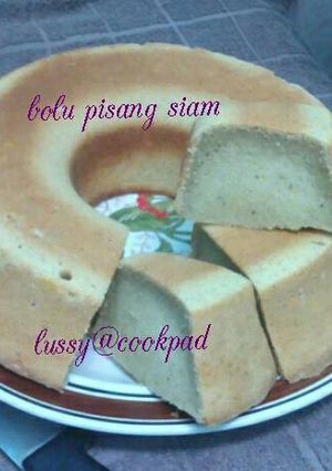 Foto resep Bolu Pisang Siam