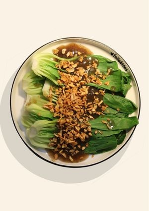 Foto resep Garlic Pakcoy