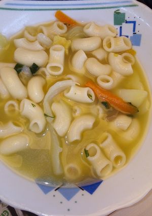 Una foto de Sopita de casa
