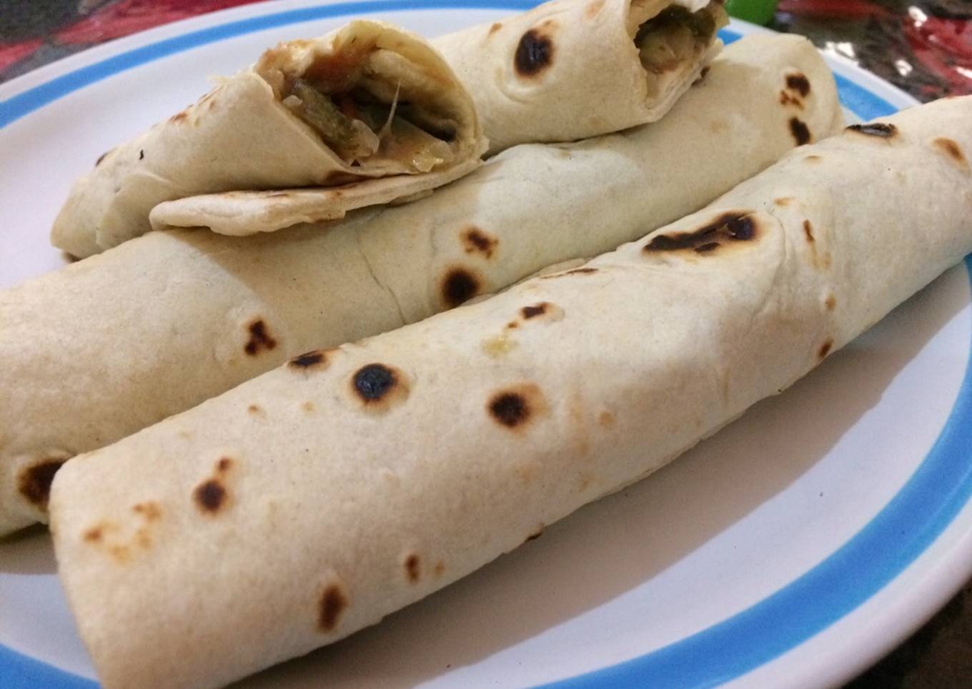 Burritos vegetarianos