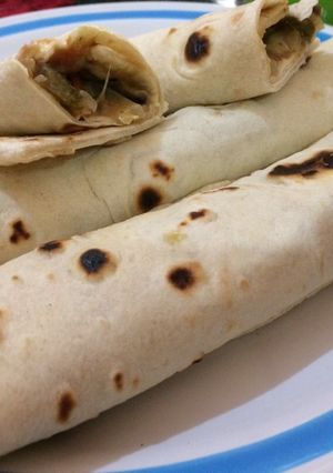 Una foto de Burritos vegetarianos