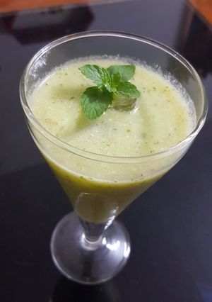 A picture of Minty muskmelon.