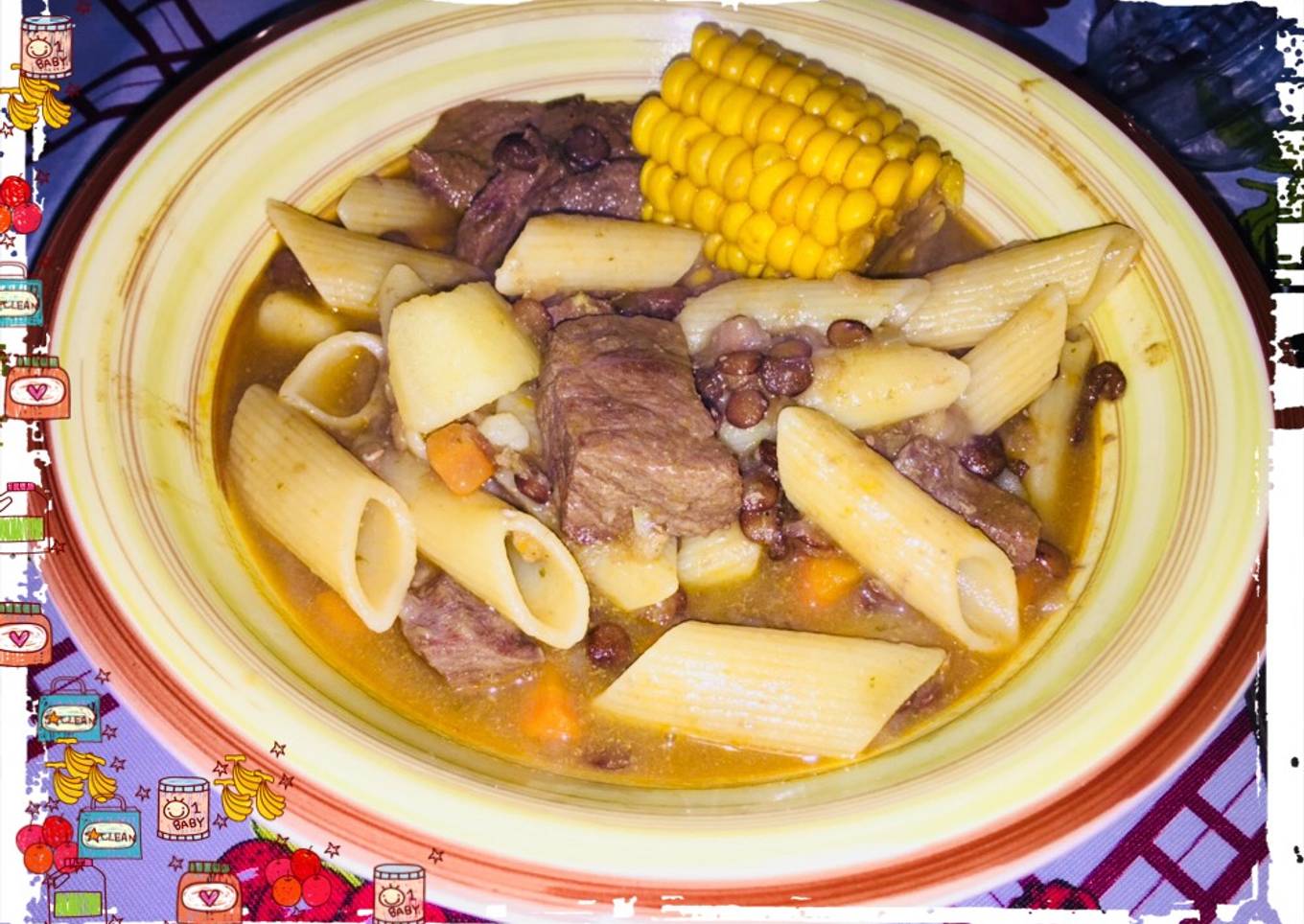 Una rica carbonada de Lentejas!!
