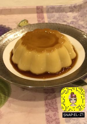 صورة لوصفة كريم كراميل فنان من الآخر🤤👌🏻 وادمان اتحدا ما تحبونها 😋