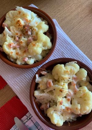 Foto principal de Coliflor con queso al horno