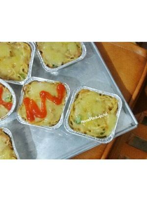 Foto resep Schotel Tuna Spaghetti