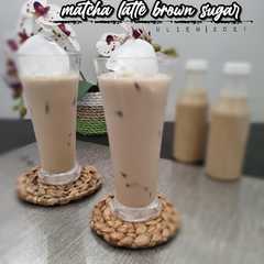 รูปของ Matcha latte brown sugar