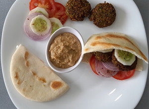 A picture of GREEN PEAS FALAFEL- MATAR TIKKI.