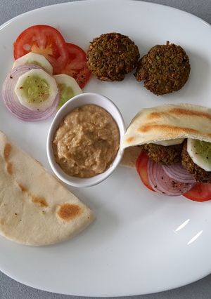 A picture of GREEN PEAS FALAFEL- MATAR TIKKI.