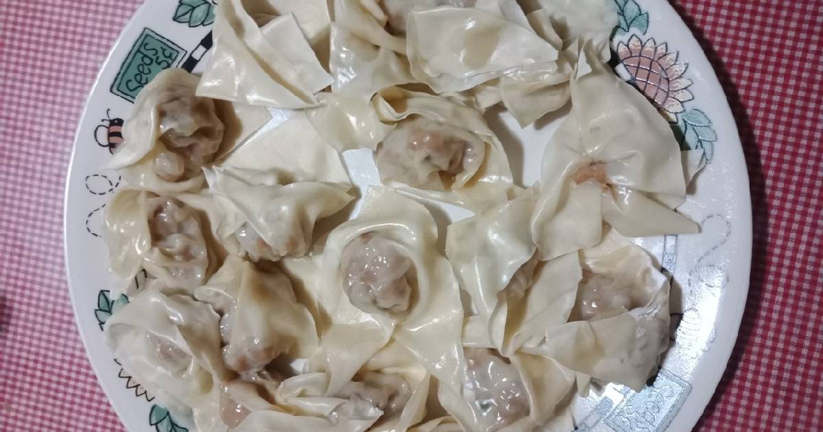 Resep Pangsit babi udang oleh Eli Suryani Sulistijo Cookpad