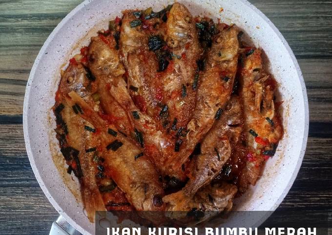 Ikan kurisi bumbu merah