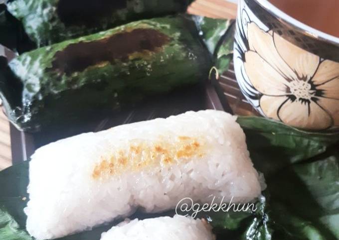 Lemper Serundeng-Udang Ebi