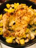 Lemon Mustard Rosemary Roast Chicken 🍋(Ayam Panggang Bumbu Lemon)