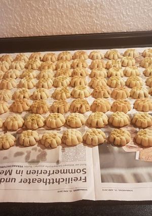 صورة لوصفة معمول تمر بطريقة جديدة