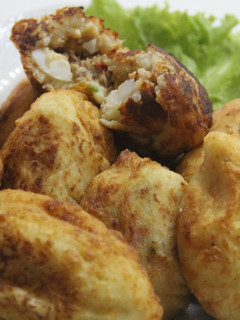 Una foto de Puré de papas con atún
