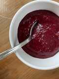 #ChooseToCook Damson and beetroot ketchup