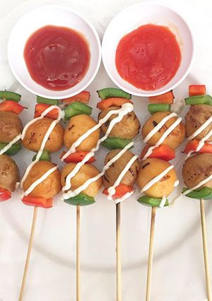 Foto resep Bakso Bakar