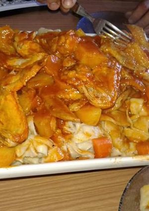 Una foto de Fideos caseros