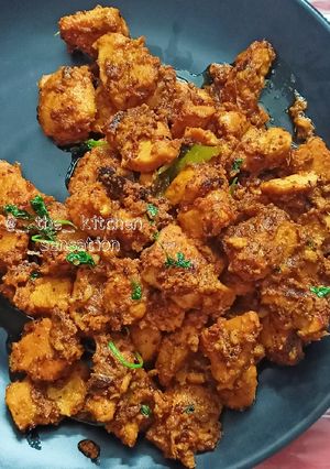 A picture of Mustard chicken (chicken besara).