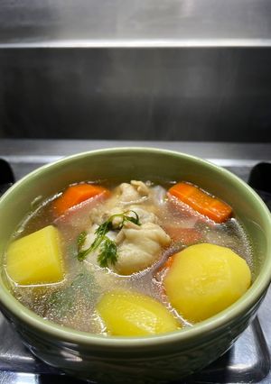 รูปของ ซุปไก่มันฝรั่ง